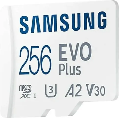 Kartelë memorie Samsung EVO PLUS microSDXC 256GB UHS-I U3, Adapter SD - 2