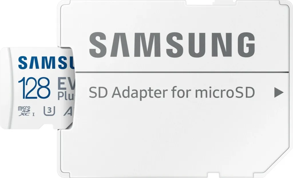 Kartë Memorie SD 128GB Samsung EVO PLUS microSDXC UHS-I U3 përfshirë adapterin SD - 8