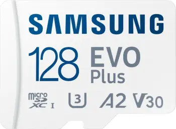 Kartë Memorie SD 128GB Samsung EVO PLUS microSDXC UHS-I U3 përfshirë adapterin SD