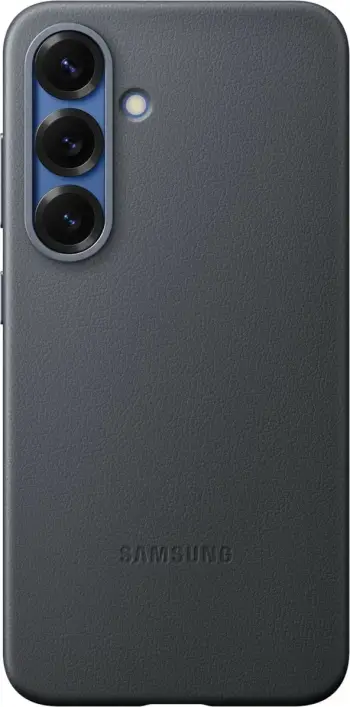 Mbështjellës Samsung Galaxy S25, Faux Leather, 15.8 cm (6.2"), Zi