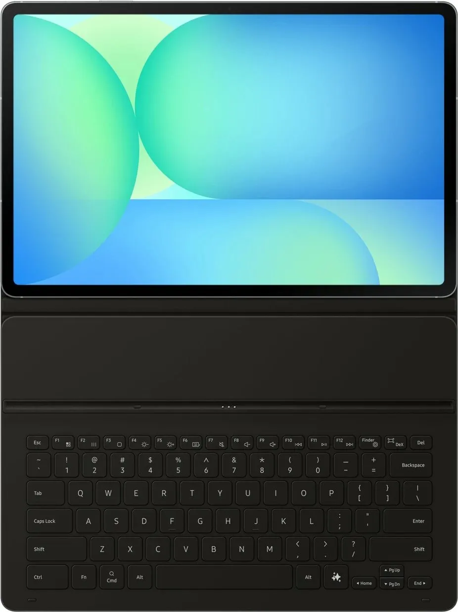 Tastierë Samsung EF-DX620, QWERTZ, Galaxy Tab S10 FE+, E zezë - 8