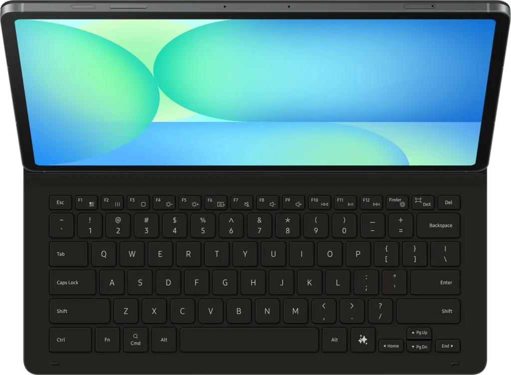 Tastierë Samsung EF-DX620, QWERTZ, Galaxy Tab S10 FE+, E zezë - 9