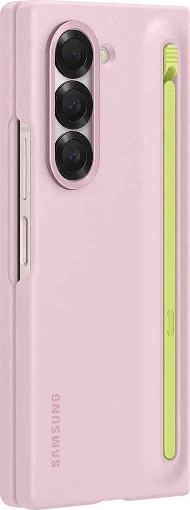 Mbështjellës Samsung Galaxy Z Fold6 Slim S Pen, rozë - 3