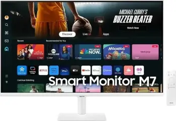 Monitor Samsung Smart Monitor M7 M70F, 32", 4K, i zi