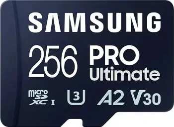 Kartë Memorie SD SAMSUNG CARD 256GB Samsung PRO Ultimate microSDXC 200MB/s + USB-Kartenleser