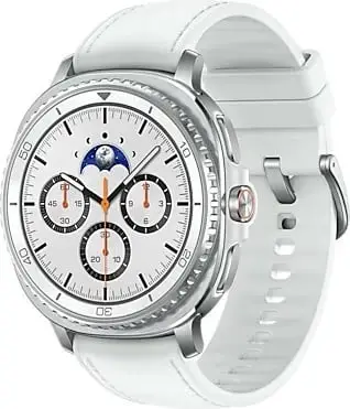 Smartwatch Samsung Galaxy Watch 8 46mm LTE EU argjendtë e bardhë