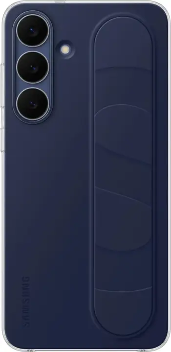 Mbështjellës Samsung Standing Grip Cover për Galaxy S25 FE, dark blue