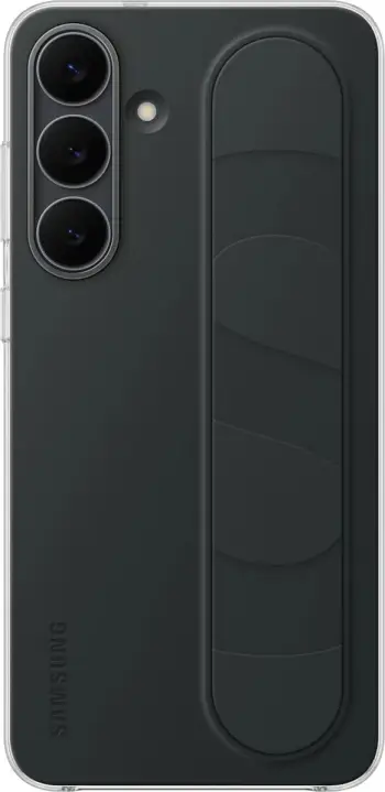 Mbulesë telefoni Samsung Standing Grip Case për Galaxy S25 FE, me këmbëz qëndrimi, e zezë