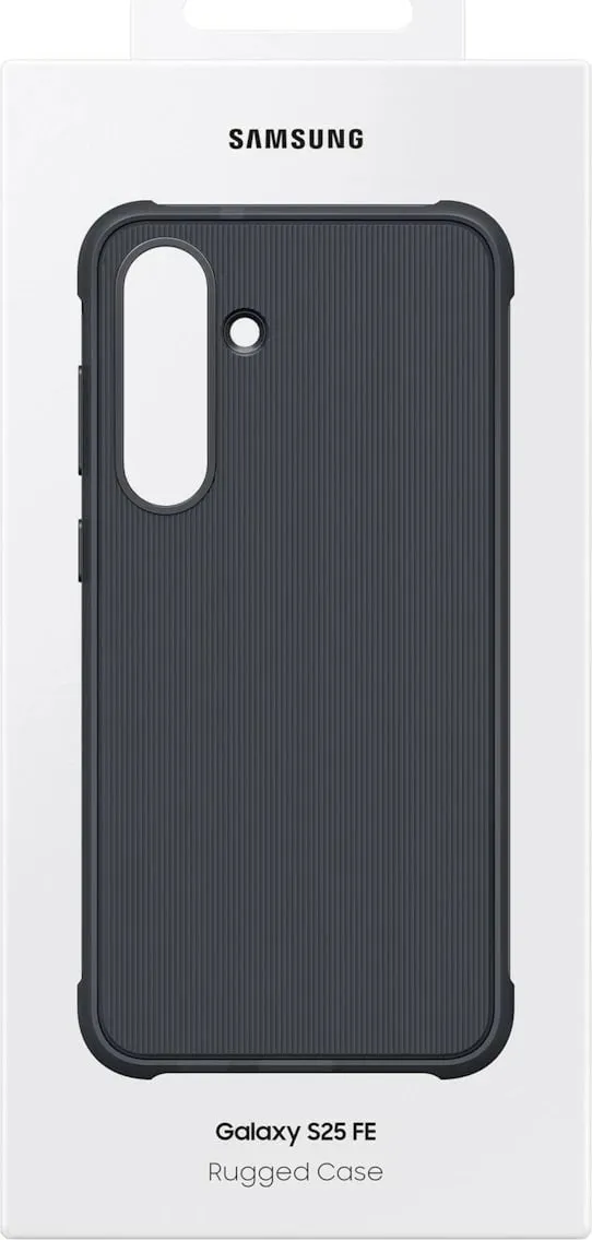 Mbështjellës Samsung Rugged Cover Galaxy S25 FE, zi - 6