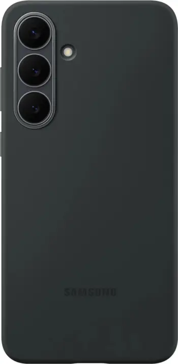 Mbështjellës silikoni Samsung Galaxy S25 FE i zi