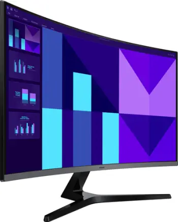 Monitor i lakuar Samsung S39GD, 32", Full HD, i zi
