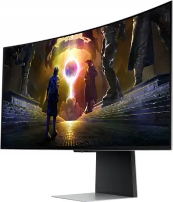 Monitor, Samsung, Odyssey OLED G8 (LS34DG850SUXEN), 34", argjendtë