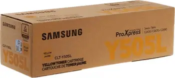 Toner Samsung CLT-Y505L / SU512A rendiment 3500 faqe standard verdhë