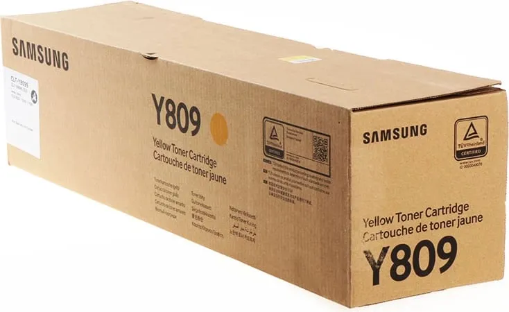 Toner, Samsung, CLT-Y809S / Y809 (SS742A), 15000 faqe, verdhë - 1