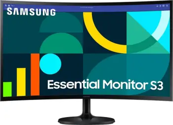 Monitor Samsung Essential S3 S27D364GAU (LS27D364GAUXEN) 27 inch i lakuar, e zezë
