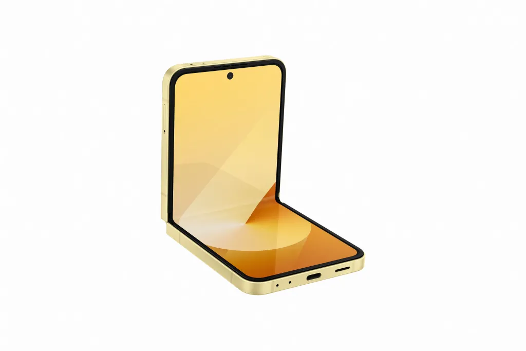 Celular Samsung Galaxy Flip 6, 12GB RAM, 256GB SSD, i verdhë - 1
