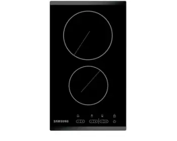 Pllakë gatimi qeramike Samsung C21RJAN/BOL Domino, 2 zona, touch control, e zezë