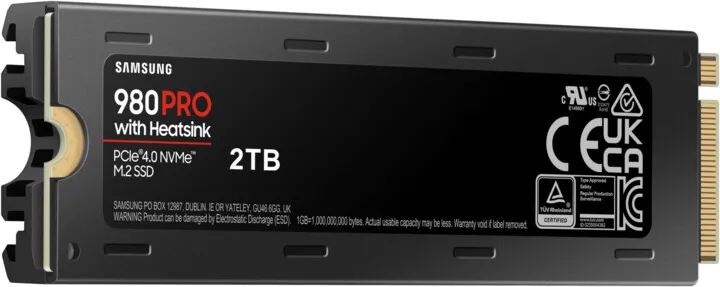 Disk Samsung SSD 980 PRO, M.2 - 2T, Heatsink - 4