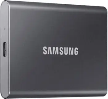 Disk Samsung T7, 500GB, i hirtë