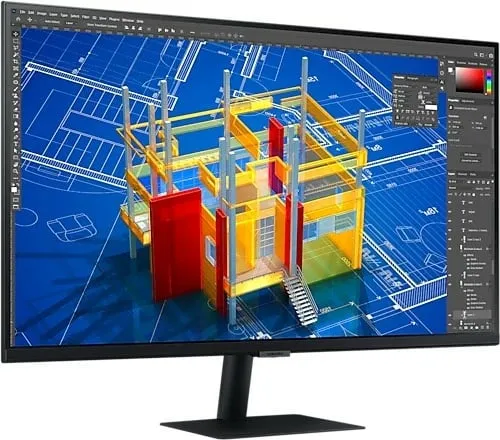 Monitor Samsung LS32A706NWUXEN, 32", 4K Ultra HD, LCD, i zi - 6