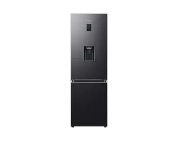 Frigorifer kombinë, Samsung RB34C652EB1/EK, SpaceMax, All‑Around Cooling, dozues uji, ekran digjital, i zi