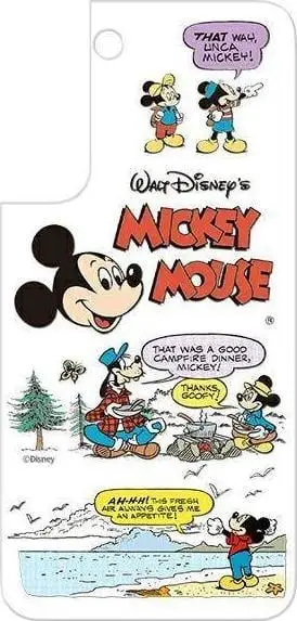 Pllakë e pasme Samsung GP-TOS901HIARW, për Galaxy S22, dizajn Mickey Mouse, e bardhë
