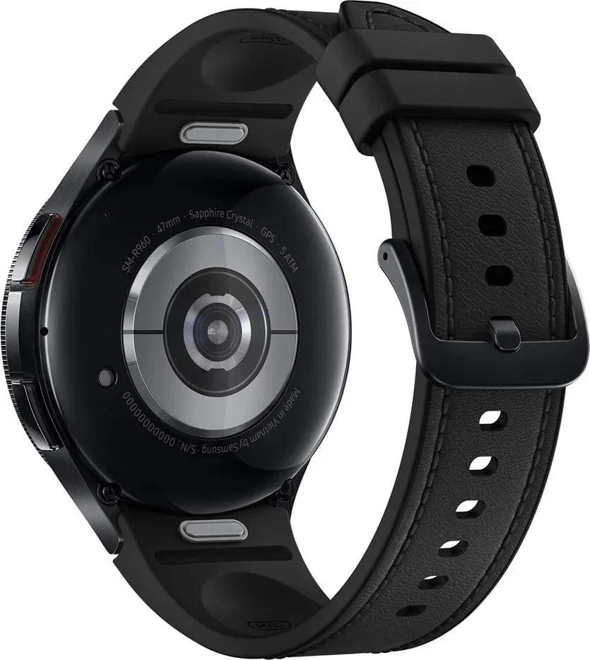 Ora inteligjente Samsung Galaxy Watch6 Classic 47 mm, e zezë - 4