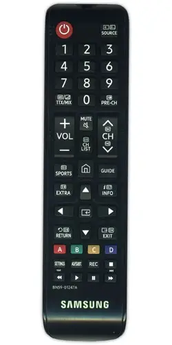Telekomandë RTV Samsung BN59-01247A, e zezë
