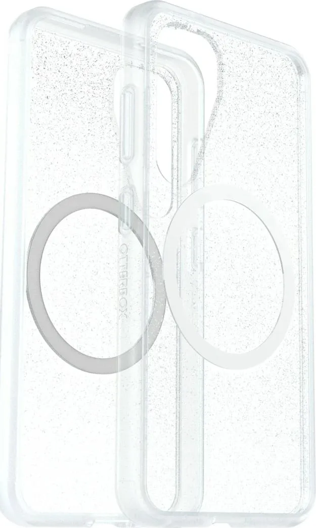 Mbështjellës Samsung Otterbox React për Galaxy S25, Magnetik, i hollë, i zi, transparent - 4