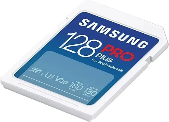 Kartelë memorie Samsung PRO Plus 128GB SDXC, UHS-I, 180MB/s, e bardhë - 3