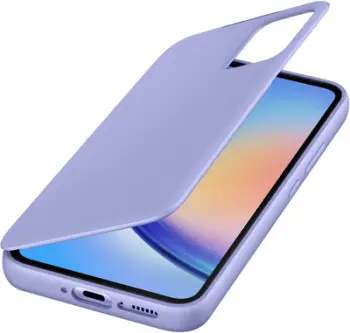 Këllëf Samsung Smart View për Galaxy A34 5G, i kaltër