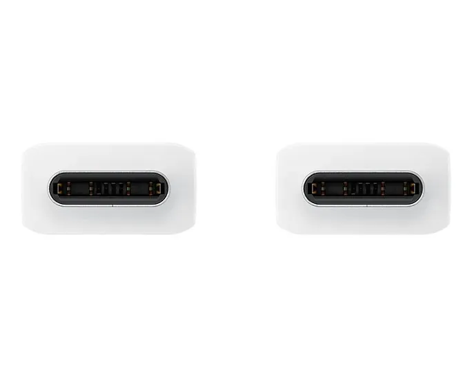 Kabllo Samsung, USB C / USB C, 1.8 m, e bardhë - 2