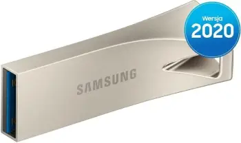 USB Samsung BAR Plus 256GB, i argjendtë