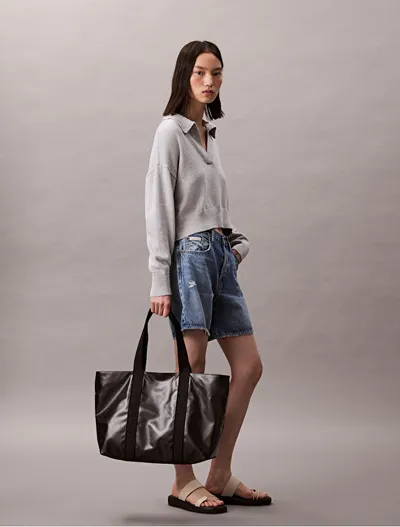 Çantë Calvin Klein për femra, e zezë - 2