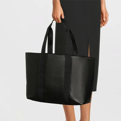 Çantë Calvin Klein për femra, e zezë - 6