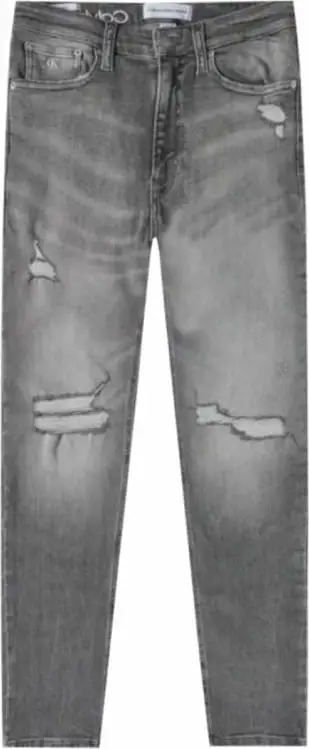 Pantallona xhins për meshkuj Calvin Klein Jeans, të kaltër