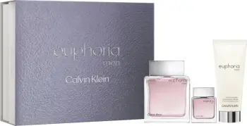 Set Eau de Toilette për meshkuj Calvin Klein Euphoria Men 100ml + 15ml + After Shave Balm 100ml