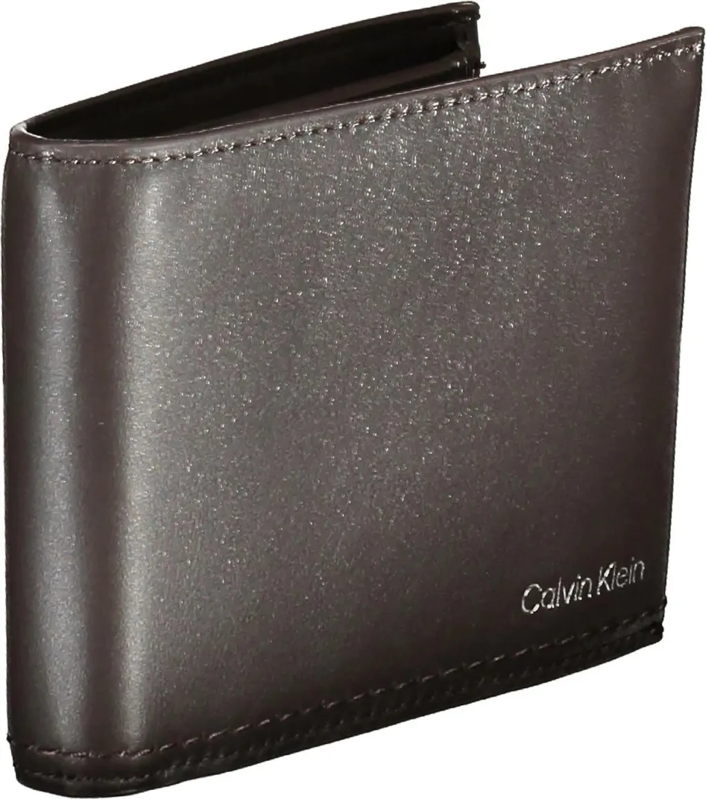 Portofol CALVIN KLEIN për meshkuj, kafe - 3