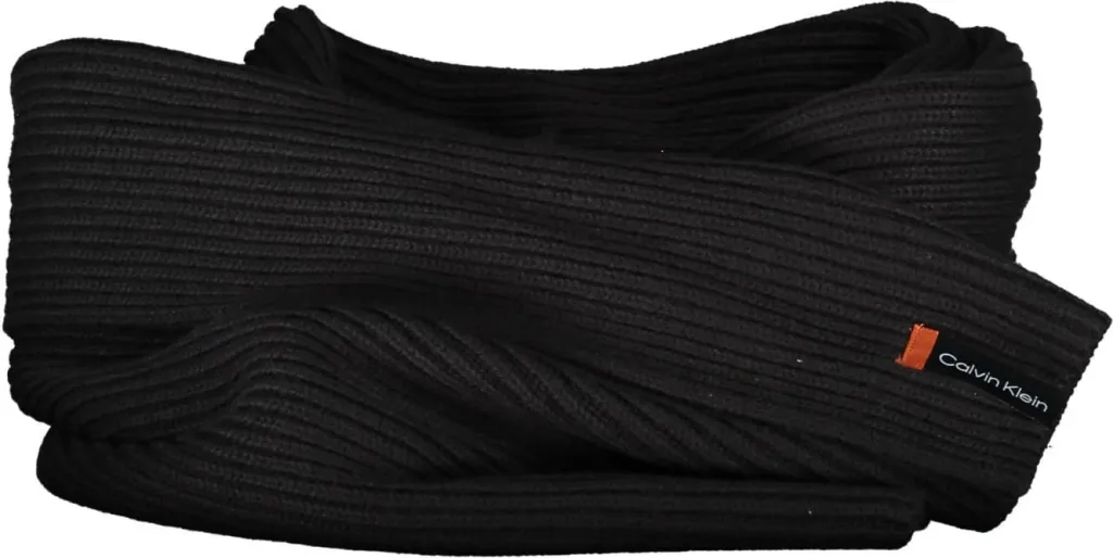 Set shall e kapelë Calvin Klein meshkuj, të zezë - 2