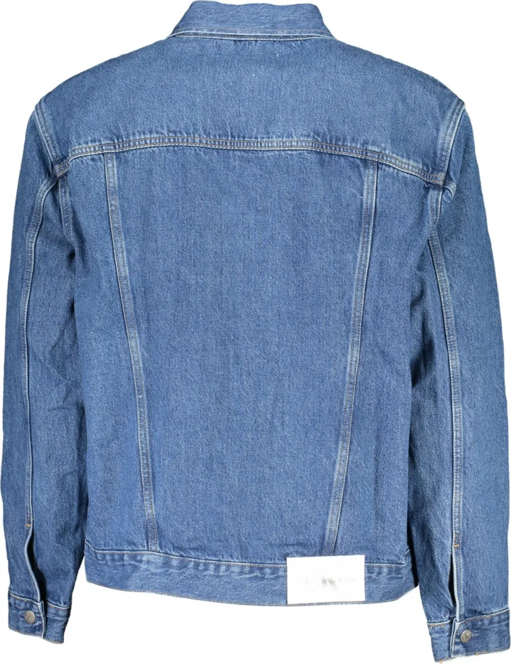 Jakne për meshkuj Calvin Klein, denim, të kaltër - 2