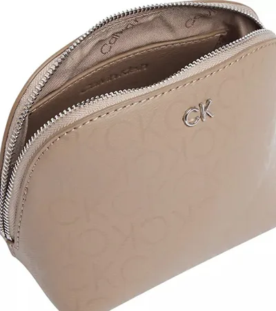 Çantë kozmetike Calvin Klein, bezhë - 2