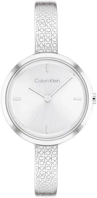 Orë dore për femra Calvin Klein Iconic 25200181, e argjendtë