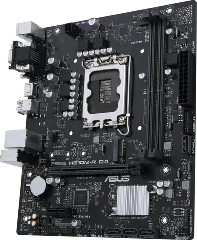 Pllakë amë ASUS PRIME H610M-R D4-SI (DDR4) - Intel H610 - 4