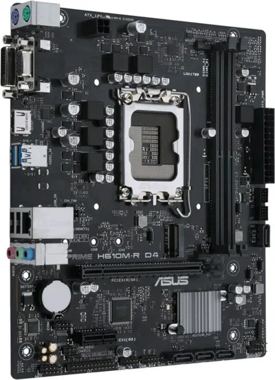 Pllakë amë ASUS PRIME H610M-R D4-SI (DDR4) - Intel H610 - 5