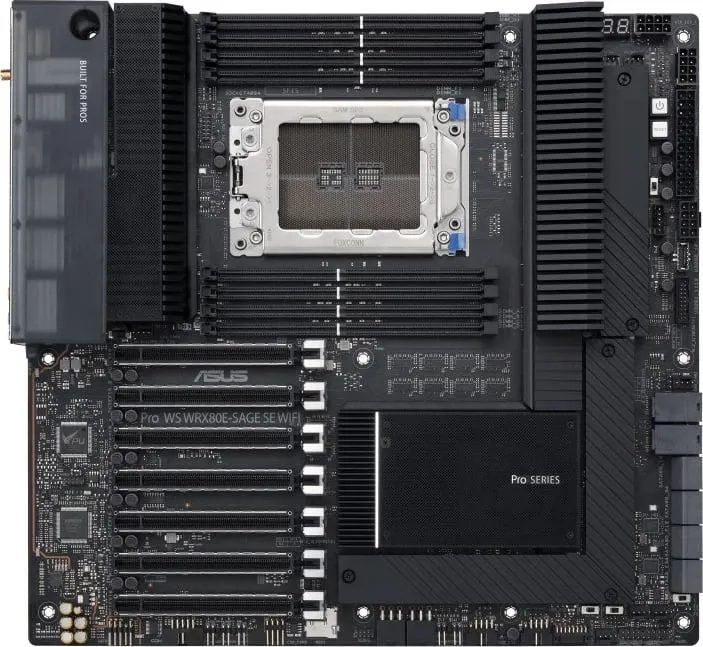 Pllakë Amë Asus PRO WS WRX80E-SAGE SE WIFI - 1