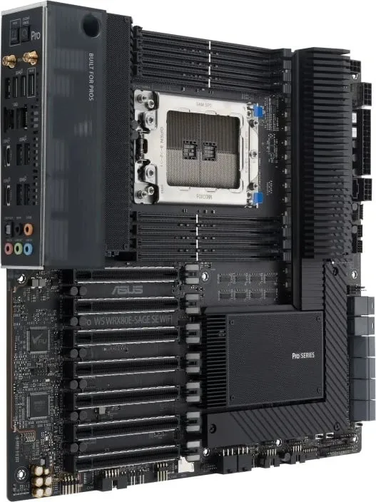 Pllakë Amë Asus PRO WS WRX80E-SAGE SE WIFI - 2