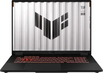 Laptop Asus TUF Gaming FA808UH-S8021, 18", AMD Ryzen 7 260, 16GB RAM, 512GB SSD, NVIDIA GeForce RTX 5050 8GB GDDR7, i hirtë errët
