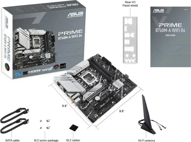 Pllakë amë Asus PRIME B760M-A WIFI D4 - 5