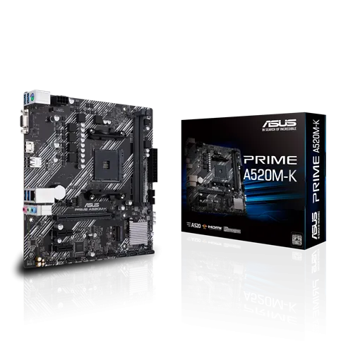 Pllakë amë ASUS PRIME A520M-K - AMD A520 - 1