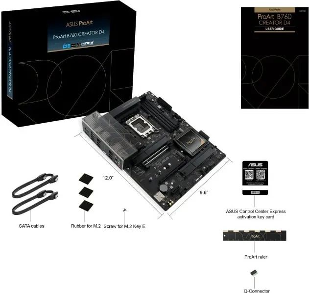 Pllakë amë ASUS ProArt B760-CREATOR D4 (DDR4) - Intel B760 - 5